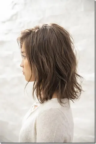 ミディアム カラー CLASSICO hair 京田辺店所属・浜井 尚希のヘアスタイル