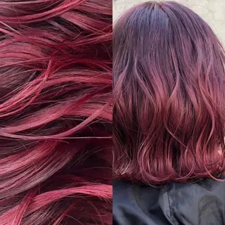 ミディアム カラー 似合わせパーマ🔥 渡邉愛斗のヘアスタイル