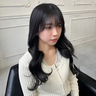 カラー MaisonHALU 松浦光咲のヘアスタイル