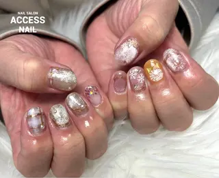 ネイル access nailのネイルデザイン