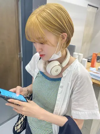 ショート カラー 栄・伏見 JOULE'Sのヘアスタイル