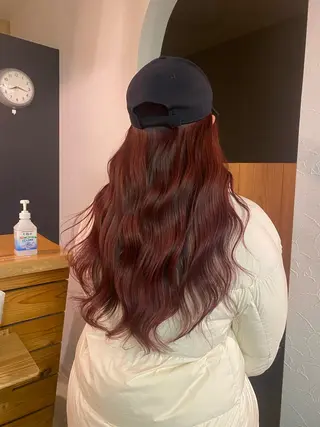 ロング カラー sun ship所属・栢木 海央のヘアスタイル