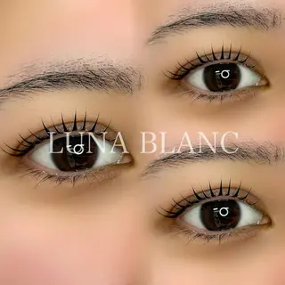 マツエク・マツパ LUNA BLANCのマツエク・マツパデザイン