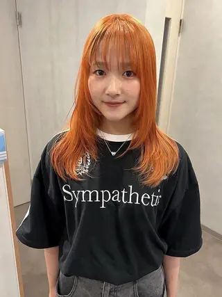 ロング カラー LittleGarden所属・リトルガーデン/ yuka🧁‎‎のヘアスタイル