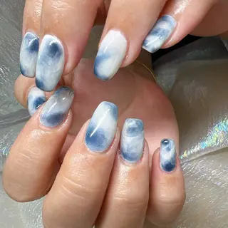 ネイル (∩_∩)ミモネイル /eyelashのネイルデザイン