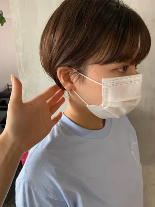 ショート カラー stylist/蛯谷 珠里のヘアスタイル