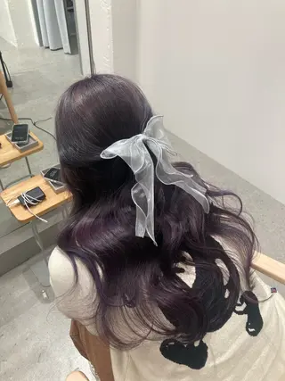 ロング Hair salon SARA所属・ブリーチカラー KONNOのヘアスタイル