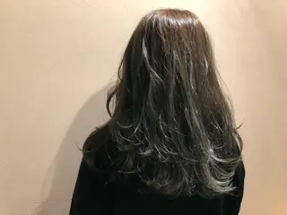 ロング パーマ/透明感カラー /ボブ/吉田一生のヘアスタイル
