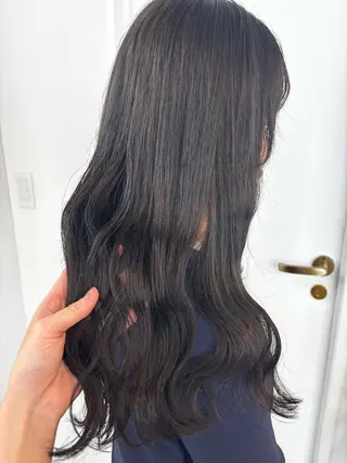 ロング 🤍Nozomi/ オリーブカラー🌿のヘアスタイル