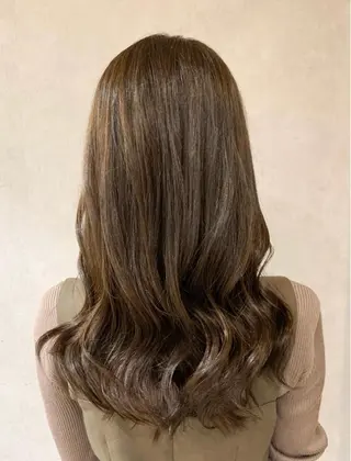 ロング カラー 似合わせカット/ 艶カラー/いらみなのヘアスタイル