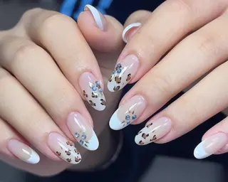 ネイル By moonネイル 🌷ワンホン/韓国風のネイルデザイン