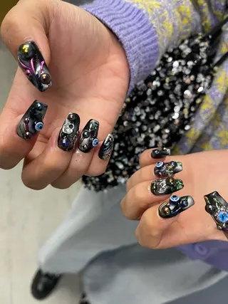 ネイル Nail Salon L'arc所属・☆Mèo ☆のネイルデザイン