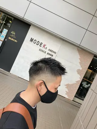 ショート メンズ SHAFT Ieiriのヘアスタイル