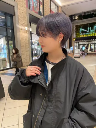 ショート 福山 晴香のヘアスタイル