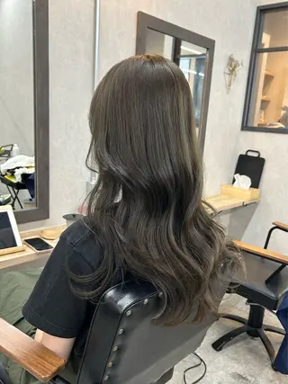 ロング カラー いなみね はるきのヘアスタイル