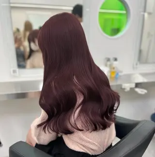 ロング カラー ヘアアレンジ 🫧‪🎀うる艶暖色 🏹Nanako🎀のヘアスタイル
