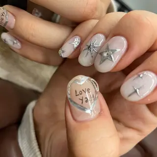 ネイル AOI✩⡱ y2kネイルのネイルデザイン