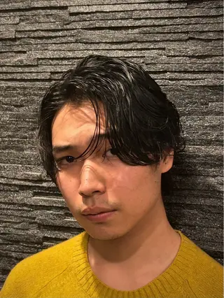 ショート パーマ メンズ ヒロ銀座ヘアーサロン恵比寿店所属・💈下川 恭平💈のヘアスタイル