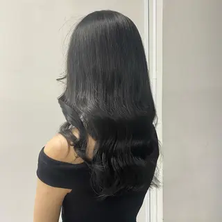 ロング カラー パーマ ヘアアレンジ メンズ キッズ ネイル マツエク・マツパ Lumo所属・💖横浜ブリーチなし 💖MIHOのヘアスタイル