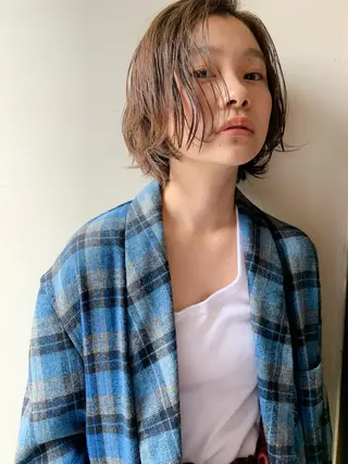 ショート カラー Spiel所属・Spiel hair salonのヘアスタイル