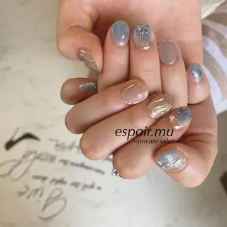 ショート ネイル espoir. muのネイルデザイン