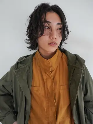 メンズ green上野所属・ナチュラルパーマ 🤍渋谷🤍kaeのヘアスタイル