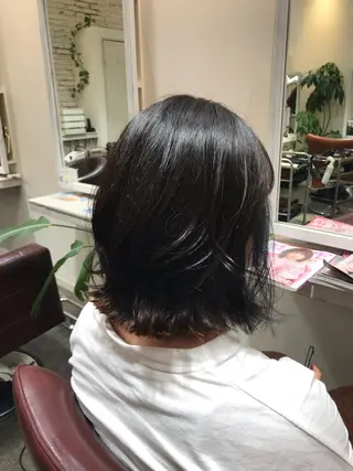 ショート カラー [髪質改善] 北生駒 店長/古居聖理のヘアスタイル