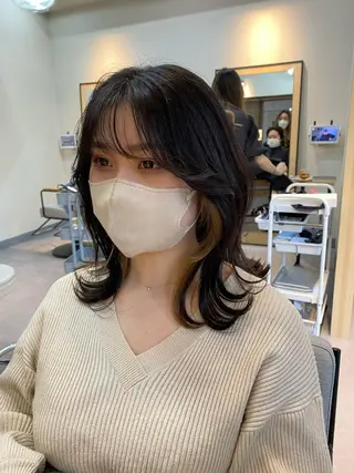 ミディアム ハイトーン/ボブ/ レイヤー💫カイセイのヘアスタイル