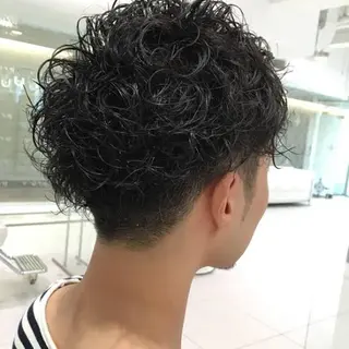 ショート パーマ メンズ VOGUE LOGIC所属・ヴォーグロジック CHISAのヘアスタイル