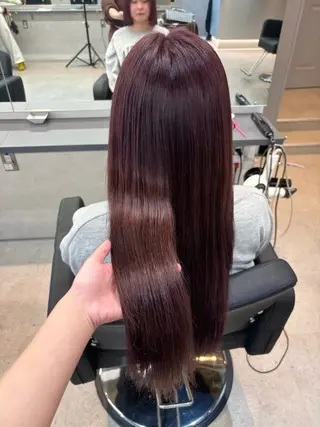 カラー チサト🍨/仙台 /縮毛矯正🫧カラーのヘアスタイル