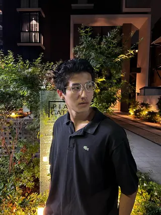 メンズ 暗髪🐈‍⬛艶髪☔︎ 愛弥のヘアスタイル