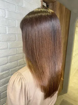 セミロング 🎀しゅな/韓国 レイヤー/透明感♡のヘアスタイル