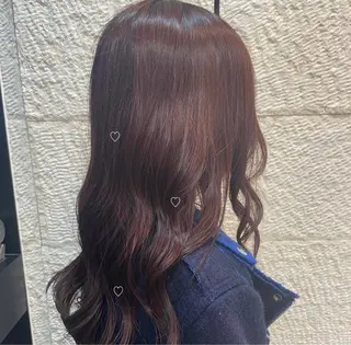 カラー 原田 雪花凜のヘアスタイル