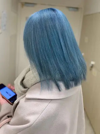 ミディアム カラー 銀座/ハイライト特化 🌿ブリーチ/片山のヘアスタイル