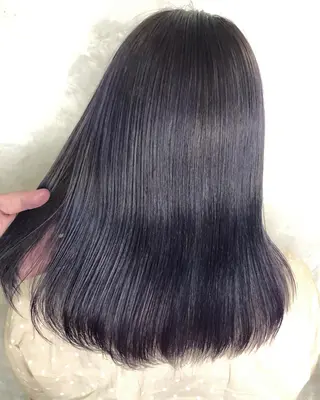 ミディアム カラー ヘアアレンジ 遠藤 拓馬のヘアスタイル