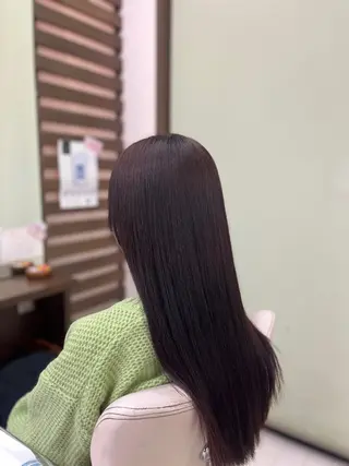 ロング カラー 森川 彩花のヘアスタイル