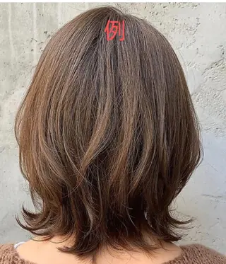 ミディアム ウトシティ美容室所属・高松 宏行のヘアスタイル