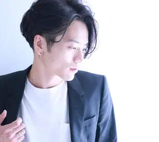 メンズ ショート、ボブ特化 長島智彦のヘアスタイル