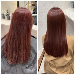 ロング 髪質改善ストレート Kantaのヘアスタイル