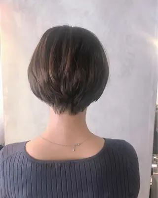 ショート カラー ヘアアレンジ stylist/蛯谷 珠里のヘアスタイル
