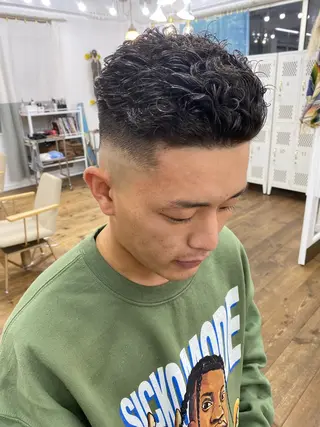 ショート メンズ特化サロン ウエダ　ヒロキのヘアスタイル