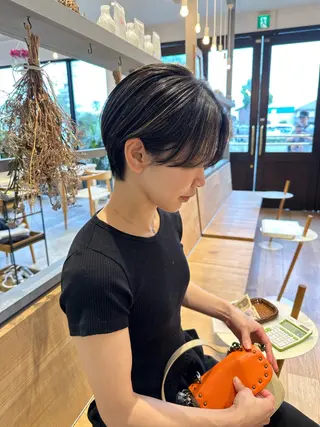 ショート 中西 未有のヘアスタイル