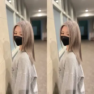 セミロング Y Uのヘアスタイル