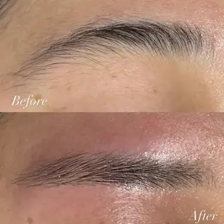 アイブロウ ななみ.⋆𝜗𝜚 暖色艶カラー/まつパのヘアスタイル