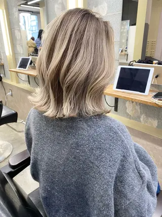 ミディアム カラー PEYP prod ICON所属・パーマ/ケアブリーチ /博多/YOSUKEのヘアスタイル