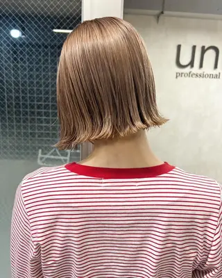 ショート カラー 新宿/美髪矯正 髪質改善/韓国風山本のヘアスタイル