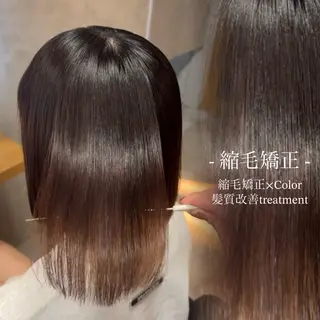 ロング ナチュラル艶カラー/ YUNAのヘアスタイル