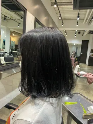 ミディアム カラー 増子 祐太朗のヘアスタイル