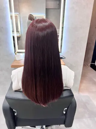 ロング カラー 渡邊 恋菜のヘアスタイル