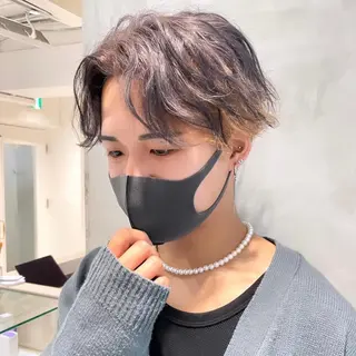 ショート カラー メンズ SNSで大バズり‼️ 欧米風ヘア大ヒット中のヘアスタイル